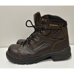 Herman Survivors Tracer men size 11 work waterproof steel toe brown leather boot